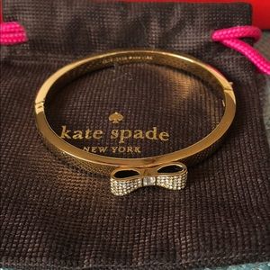 Kate Spade Crystal Bow Bracelet